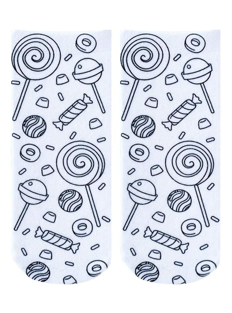 Living Royal Candy Explosion Coloring Socks - Image 2