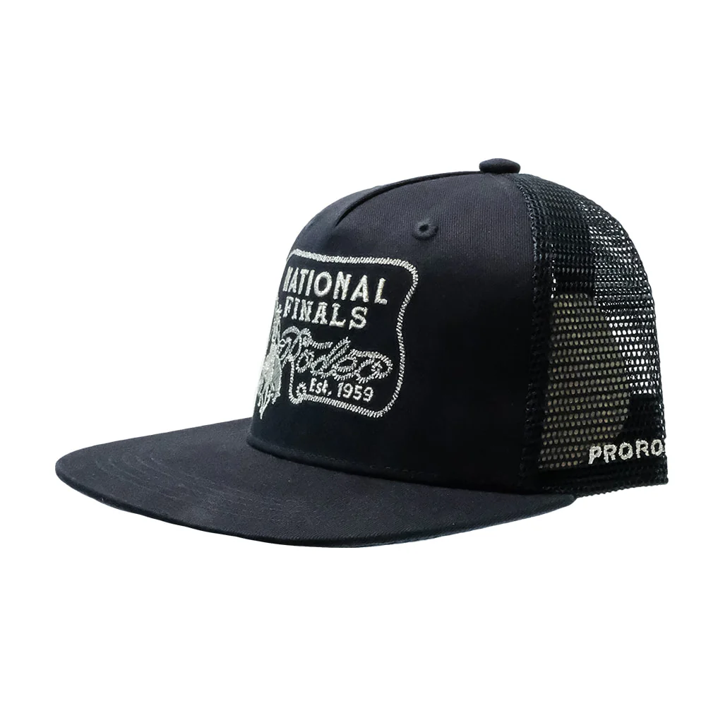 Rodeo Quincy Old School Cap in Black