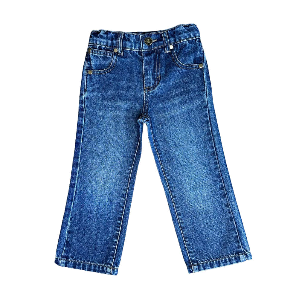 Shea Baby Boy's Relaxed Fit Denim Jeans - Image 2
