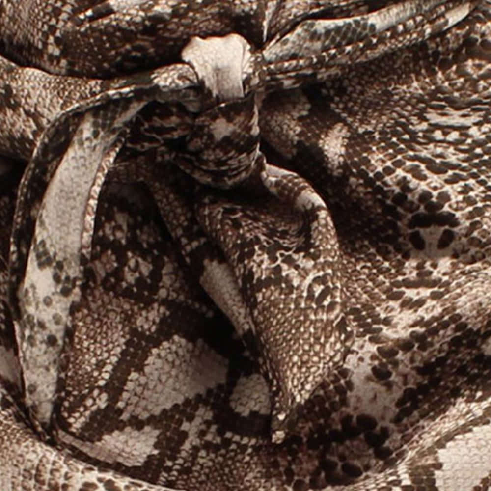 M&F Western Snakeskin Print Grey Wild Rag